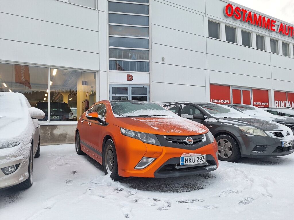 Opel Ampera 2012 Musta