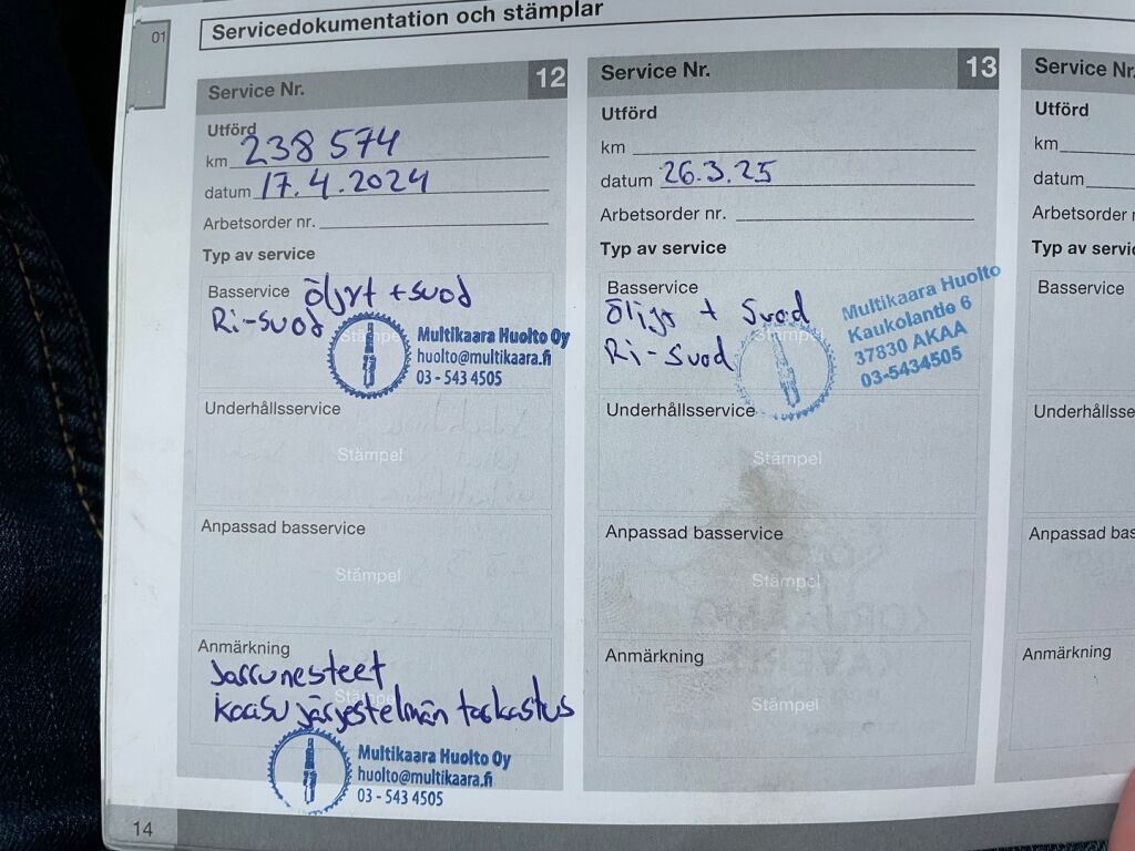 Volvo V70 2012 Valkoinen