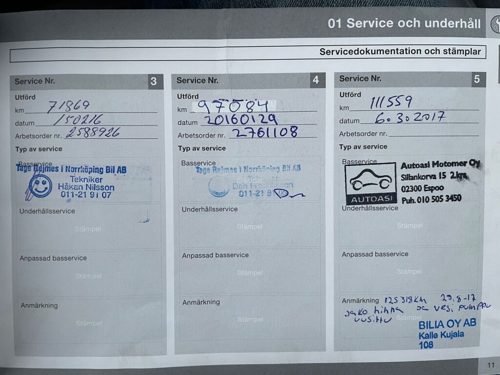 Volvo V70 2012 Valkoinen