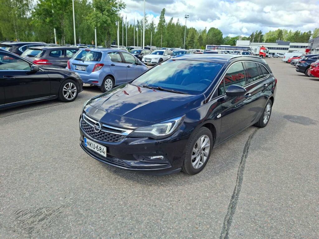 Opel Astra 2017 Musta