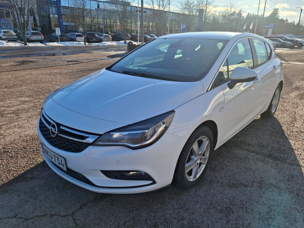 Opel Astra 2017 Valkoinen