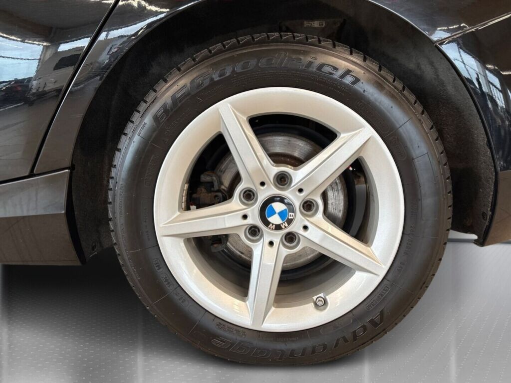 BMW 118 2017 Musta