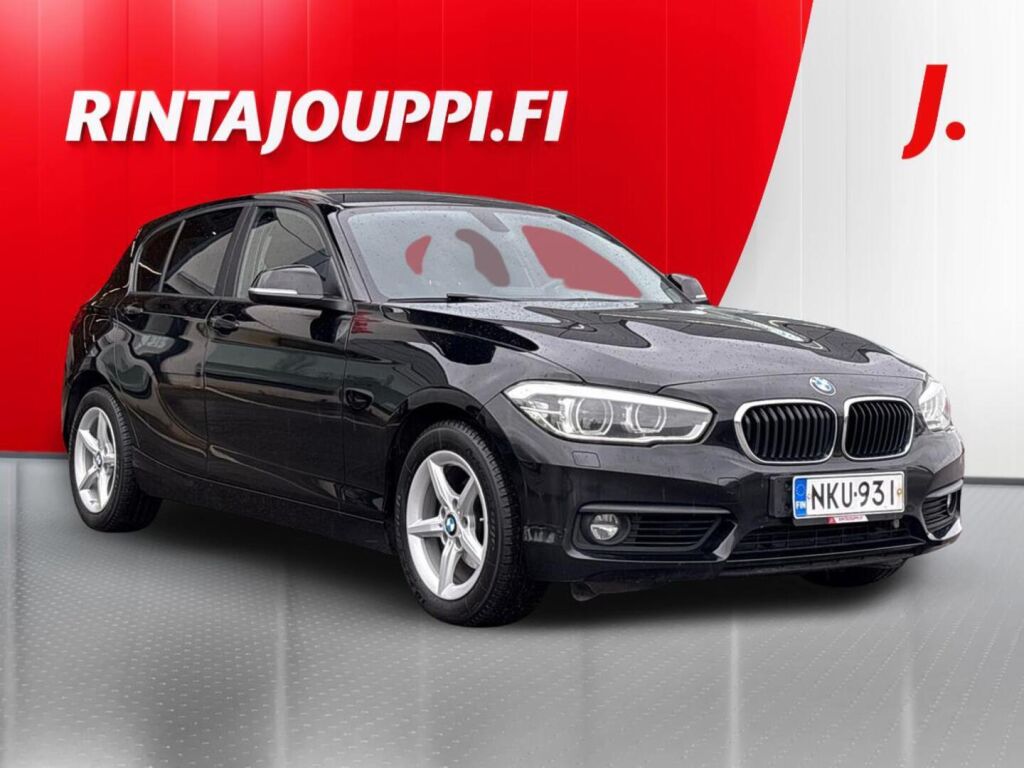 BMW 118 2017 Musta