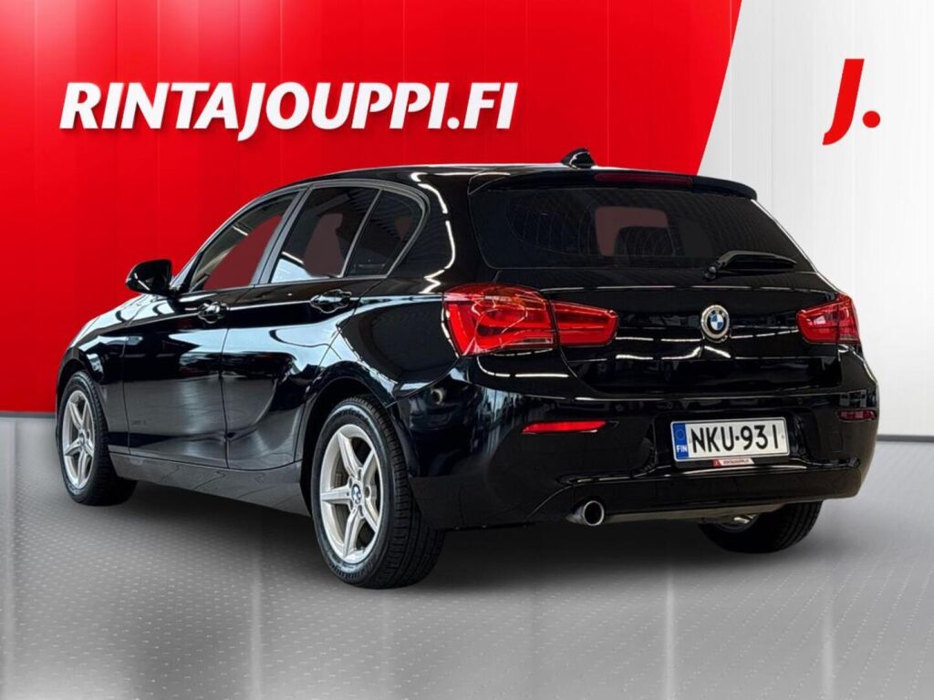 BMW 118 2017 Musta