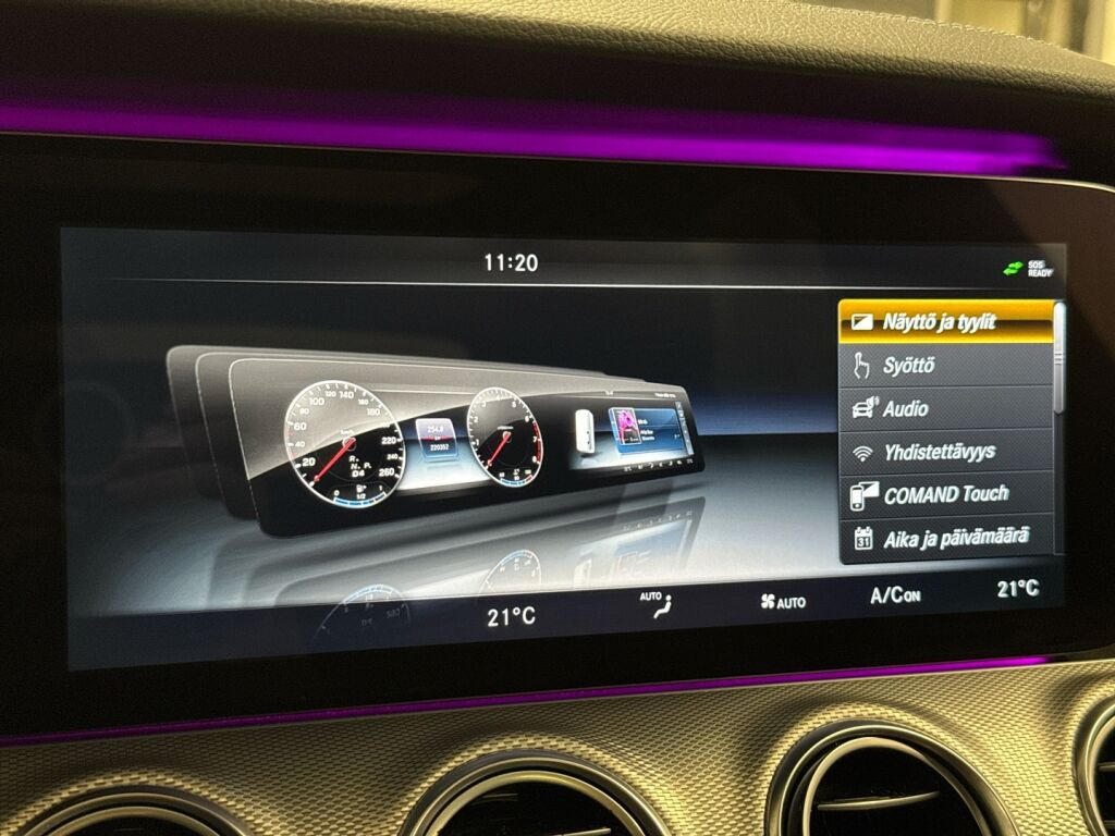 Mercedes-Benz E 2017 Harmaa