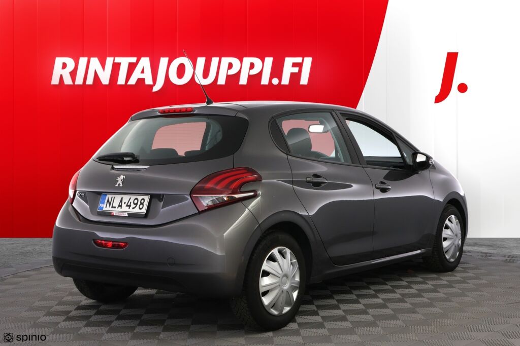 Peugeot 208 2018 Harmaa