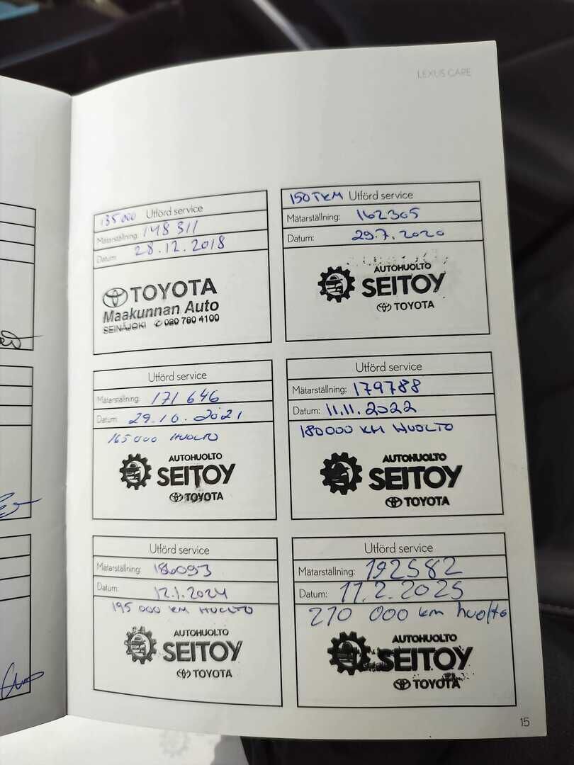 Lexus IS 2014 Punainen