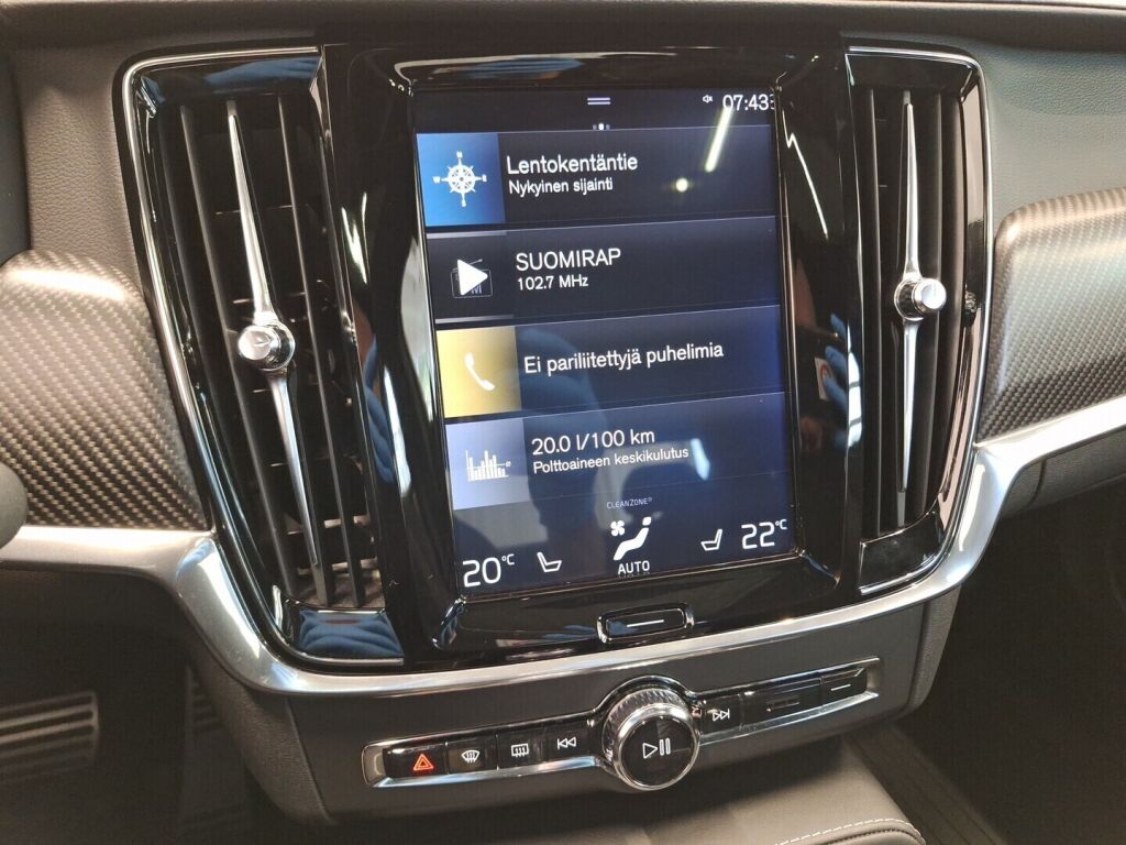 Volvo S90 2018 Musta