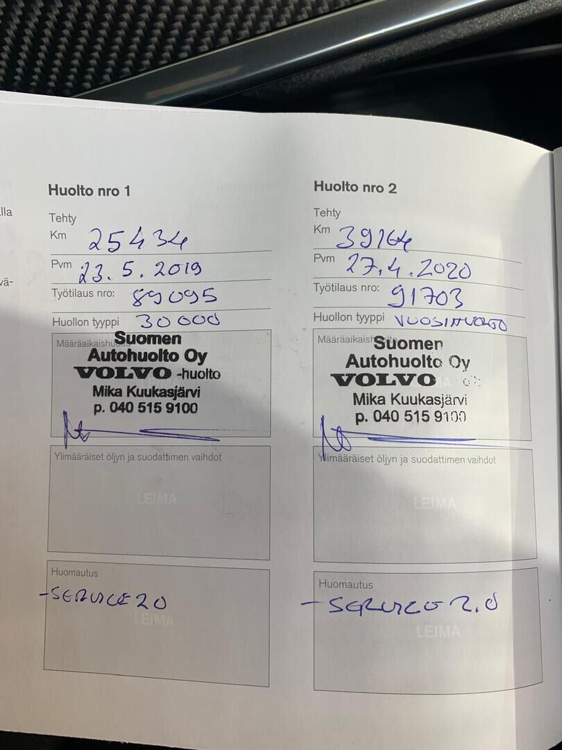 Volvo S90 2018 Musta