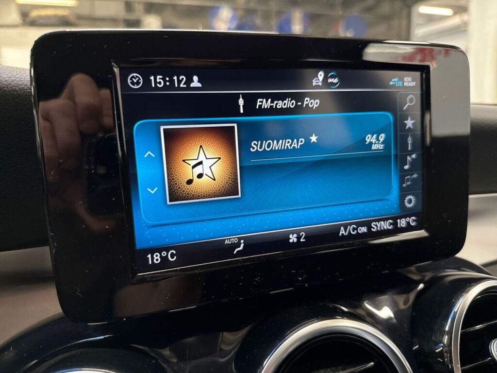 Mercedes-Benz C 2018 Musta