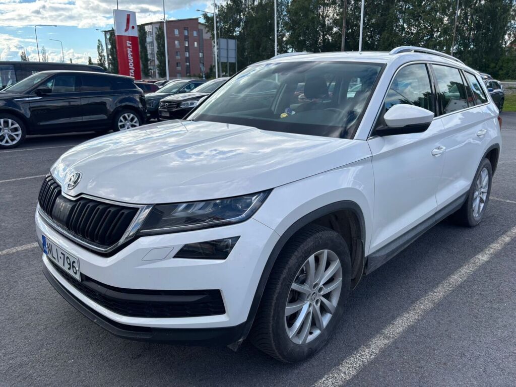 Skoda Kodiaq 2019 Valkoinen