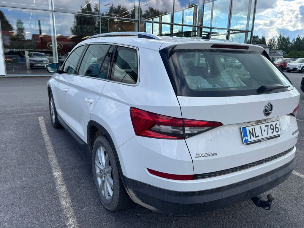 Skoda Kodiaq 2019 Valkoinen