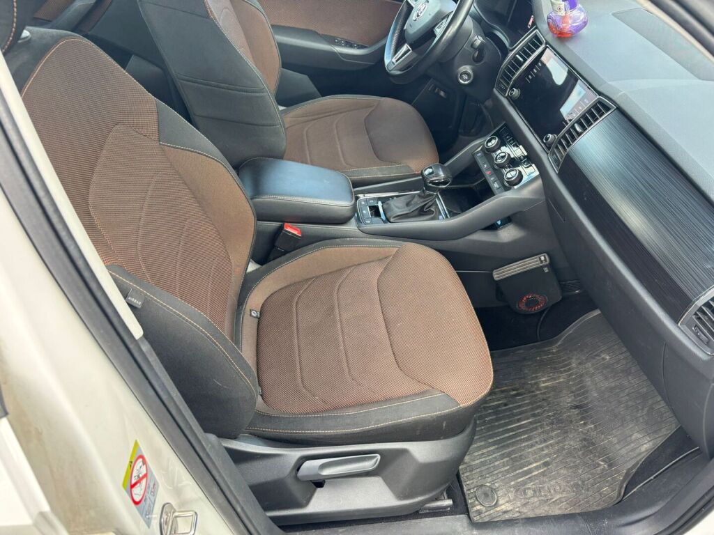 Skoda Kodiaq 2019 Valkoinen