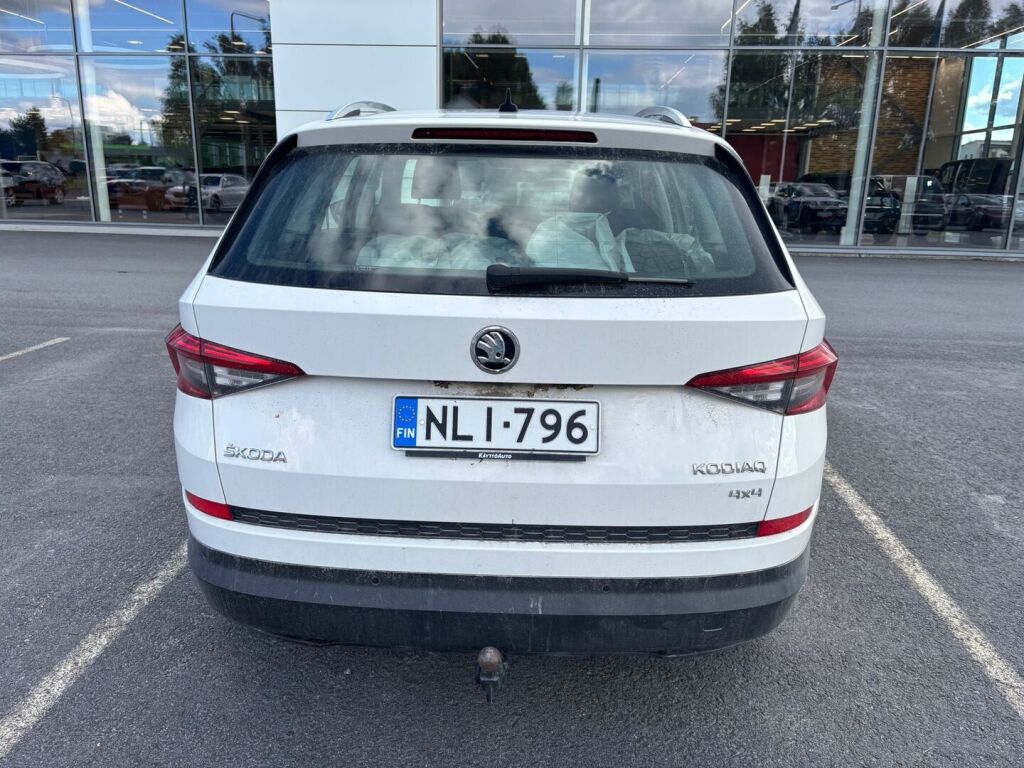 Skoda Kodiaq 2019 Valkoinen