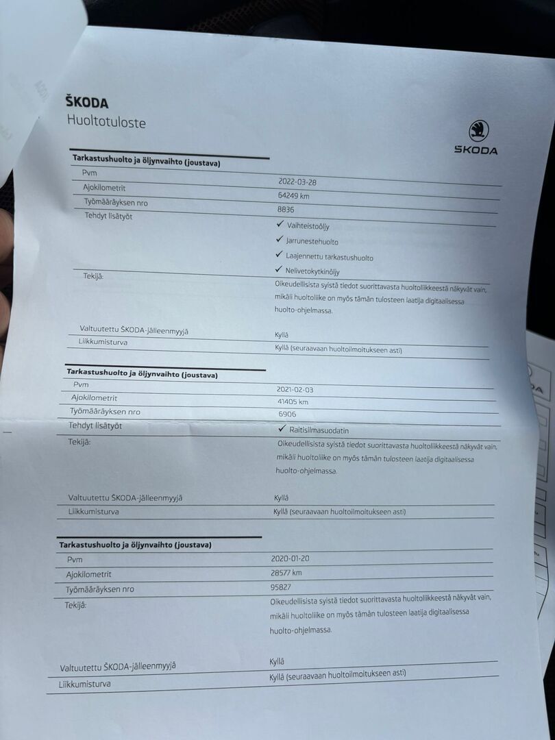 Skoda Kodiaq 2019 Valkoinen