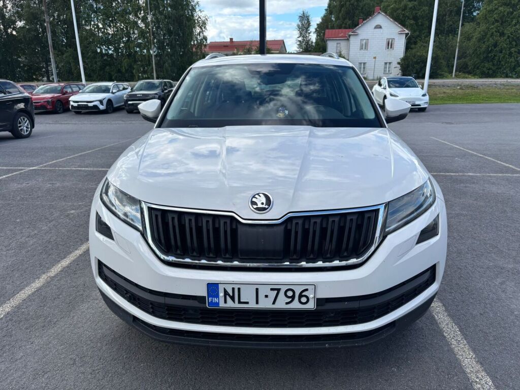Skoda Kodiaq 2019 Valkoinen