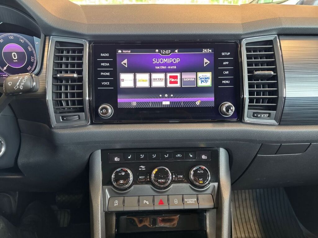 Skoda Kodiaq 2019 Valkoinen