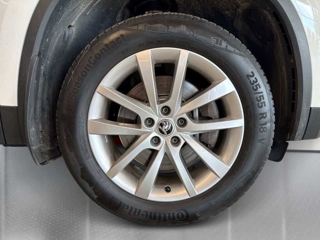 Skoda Kodiaq 2019 Valkoinen
