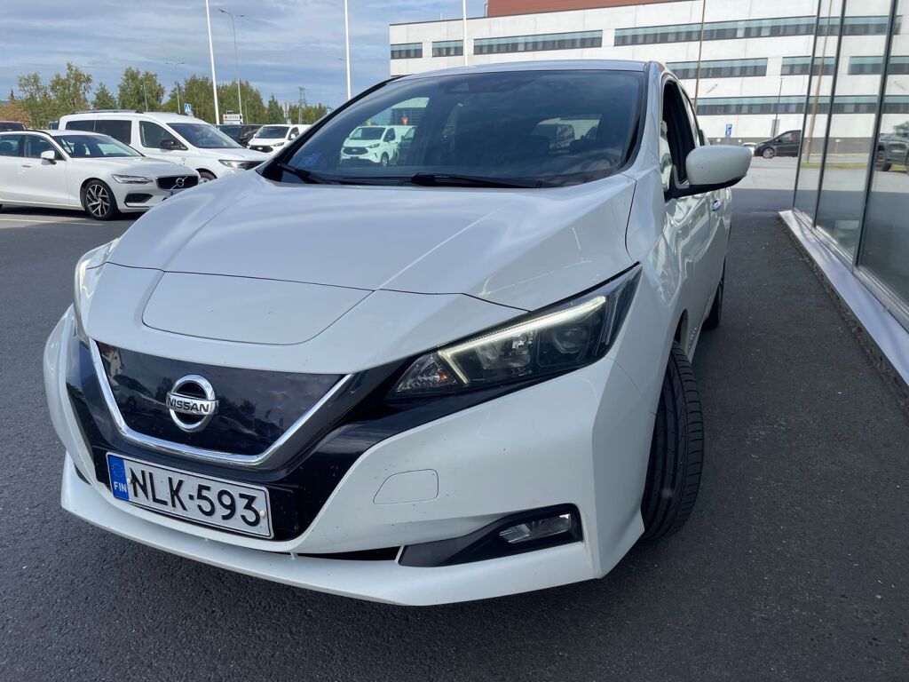 Nissan Leaf 2019 Valkoinen