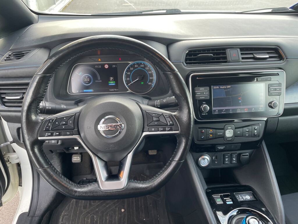 Nissan Leaf 2019 Valkoinen