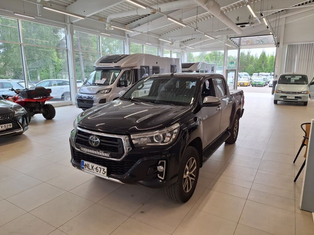 Toyota Hilux 2019 Musta