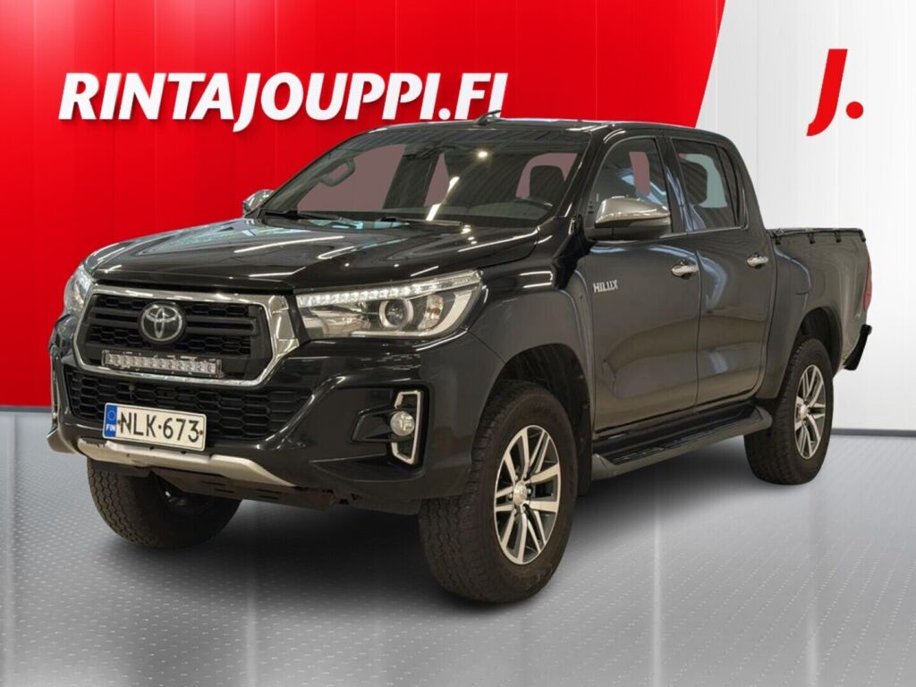 Toyota Hilux 2019 Musta