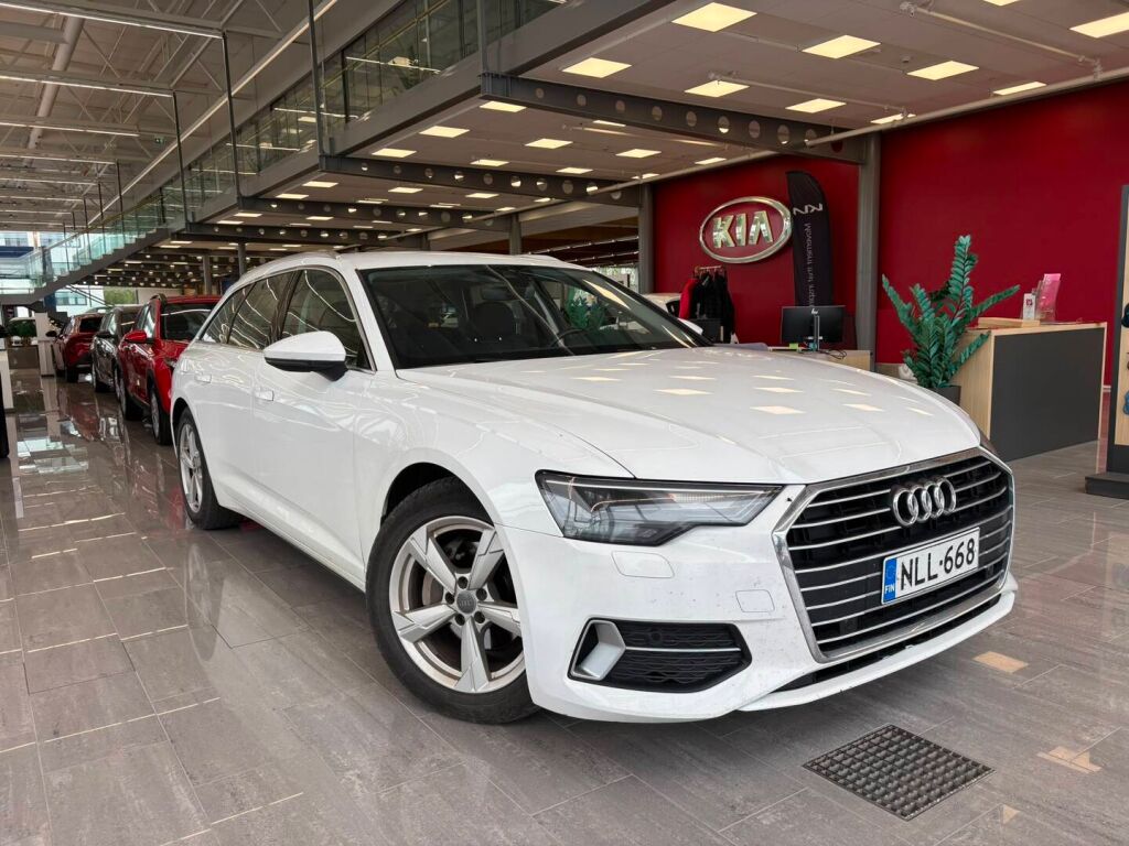 Audi A6 2019 Valkoinen