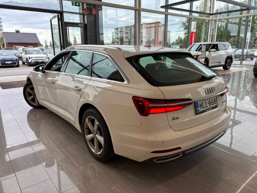 Audi A6 2019 Valkoinen