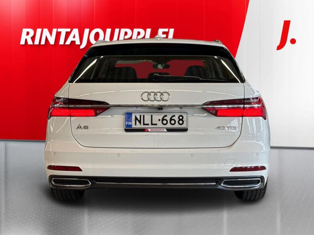 Audi A6 2019 Valkoinen