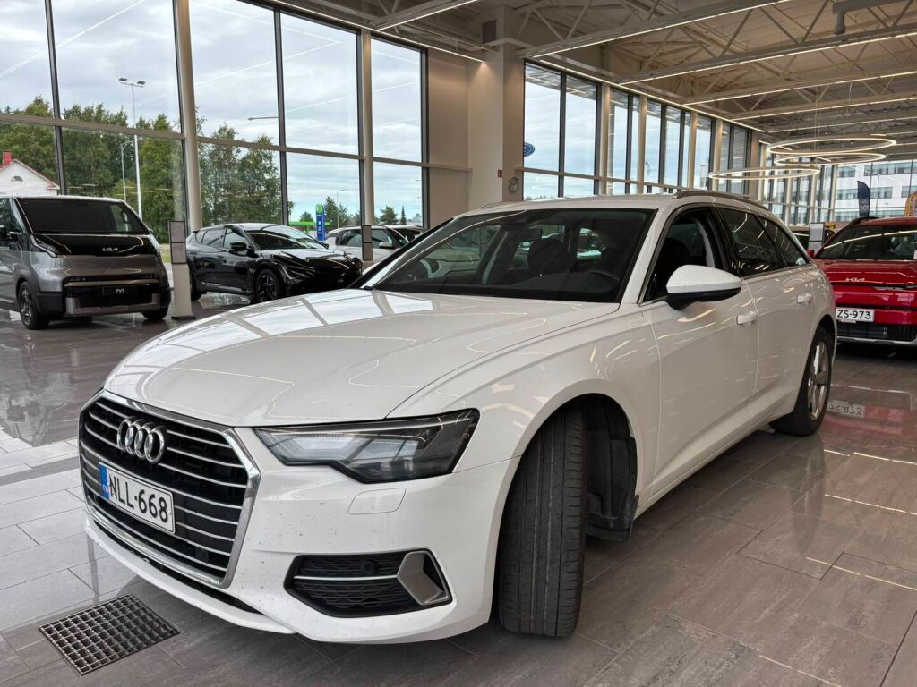 Audi A6 2019 Valkoinen
