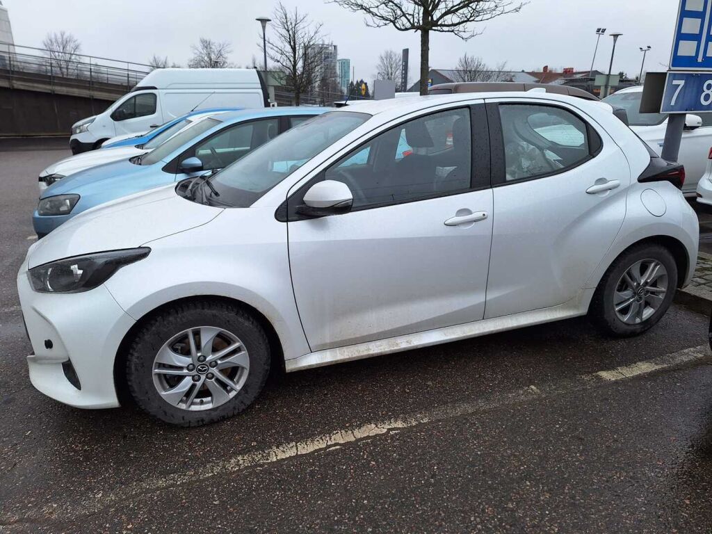 Mazda 2 HYBRID 2023 Valkoinen