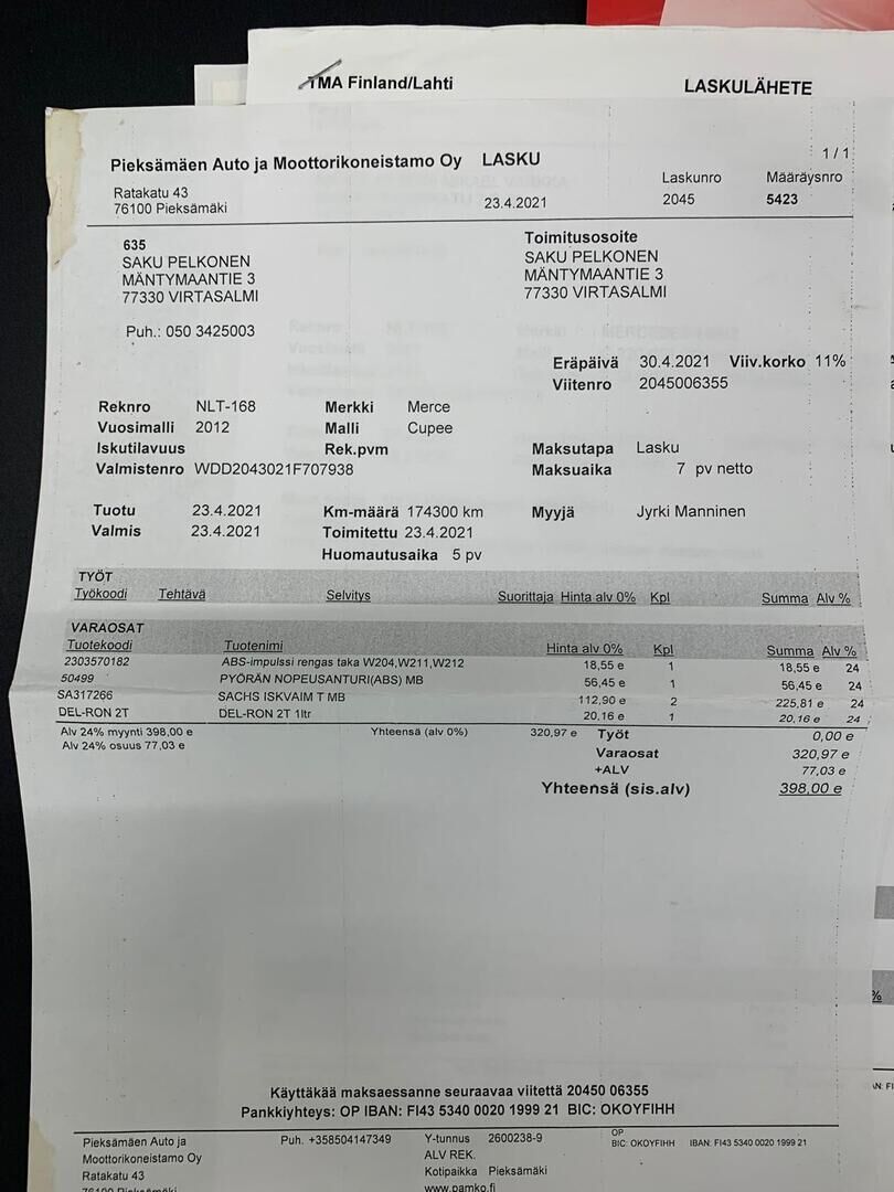 Mercedes-Benz C 2011 Harmaa