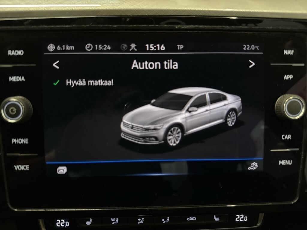 Volkswagen Passat 2019 Sininen