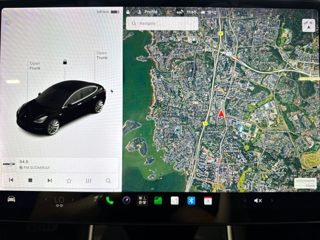 Tesla Model 3 2019 Musta
