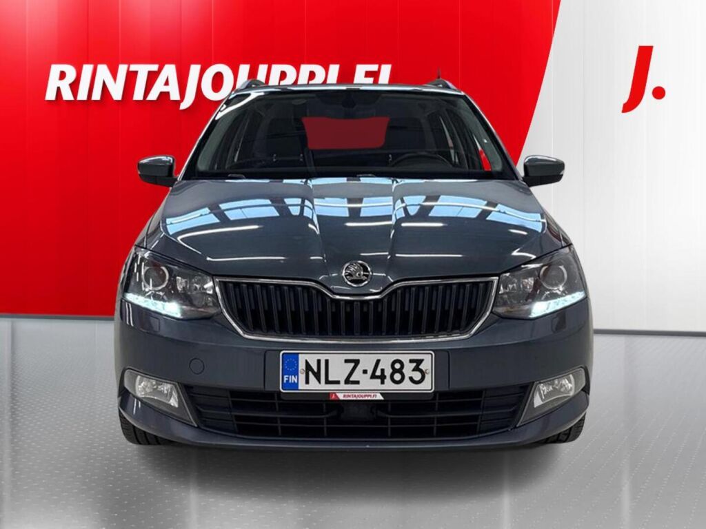 Skoda Fabia 2015 Harmaa