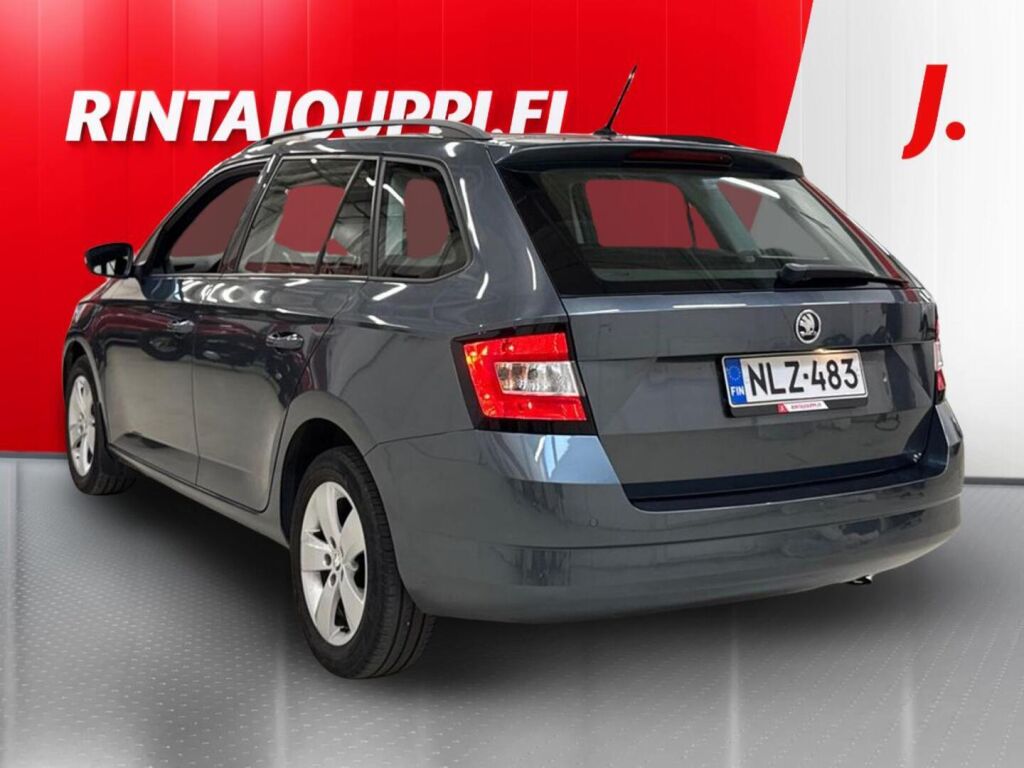 Skoda Fabia 2015 Harmaa