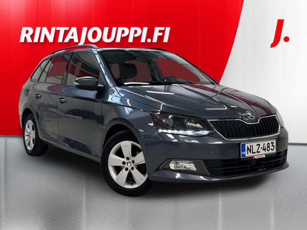 Skoda Fabia 2015 Harmaa