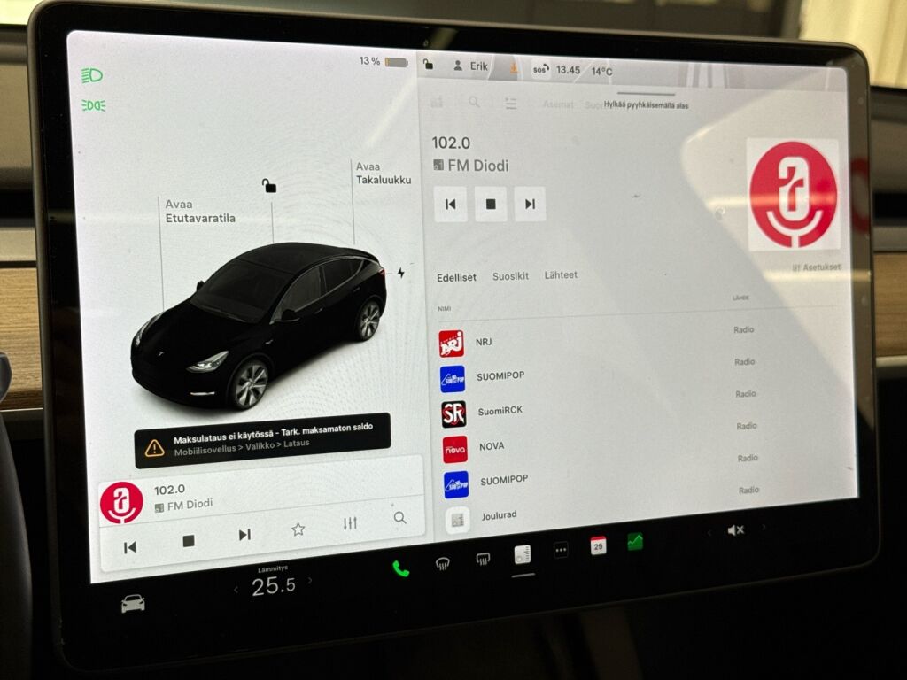 Tesla Model Y 2021 Musta