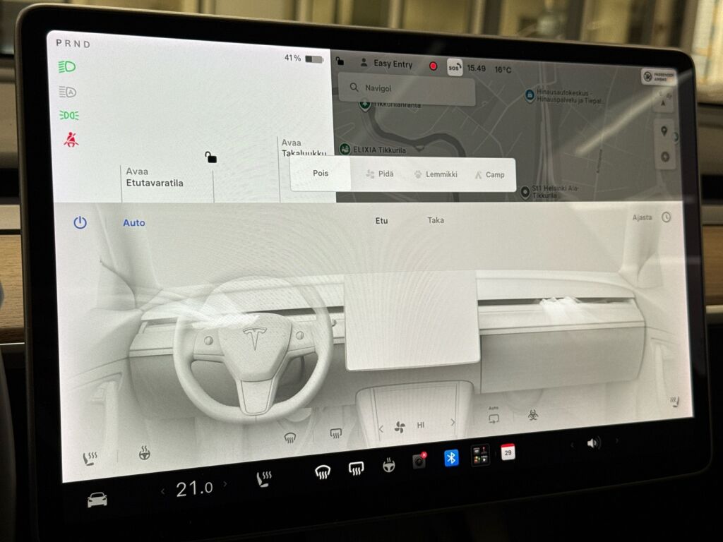Tesla Model Y 2021 Harmaa