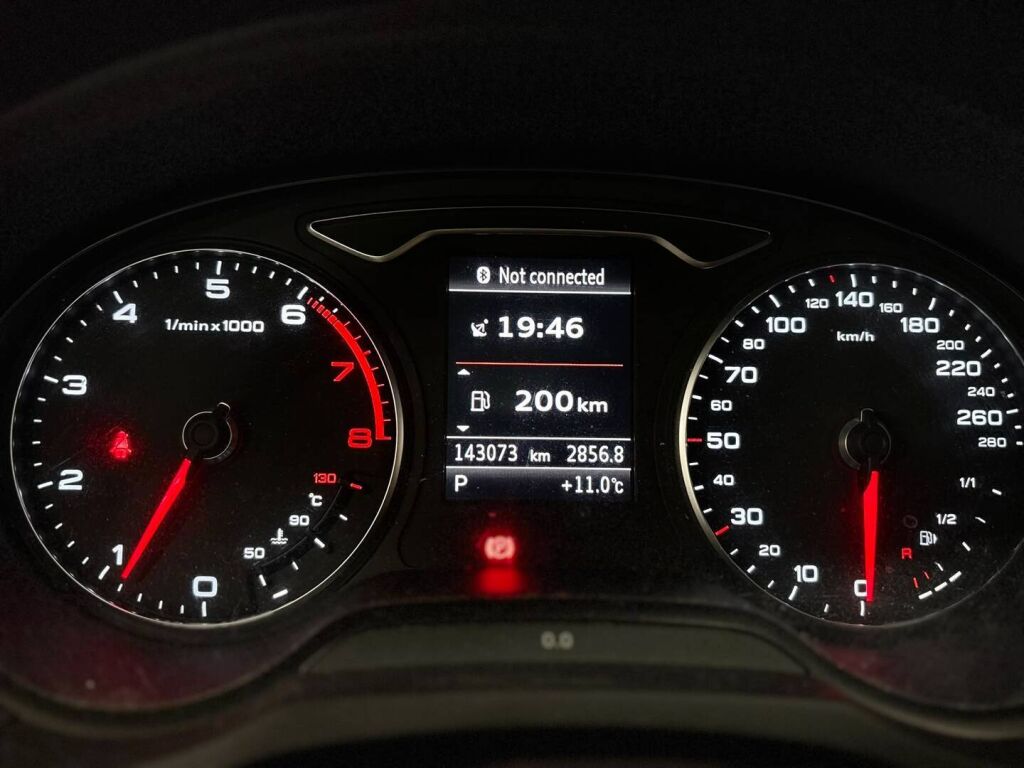 Audi A3 2012 Punainen