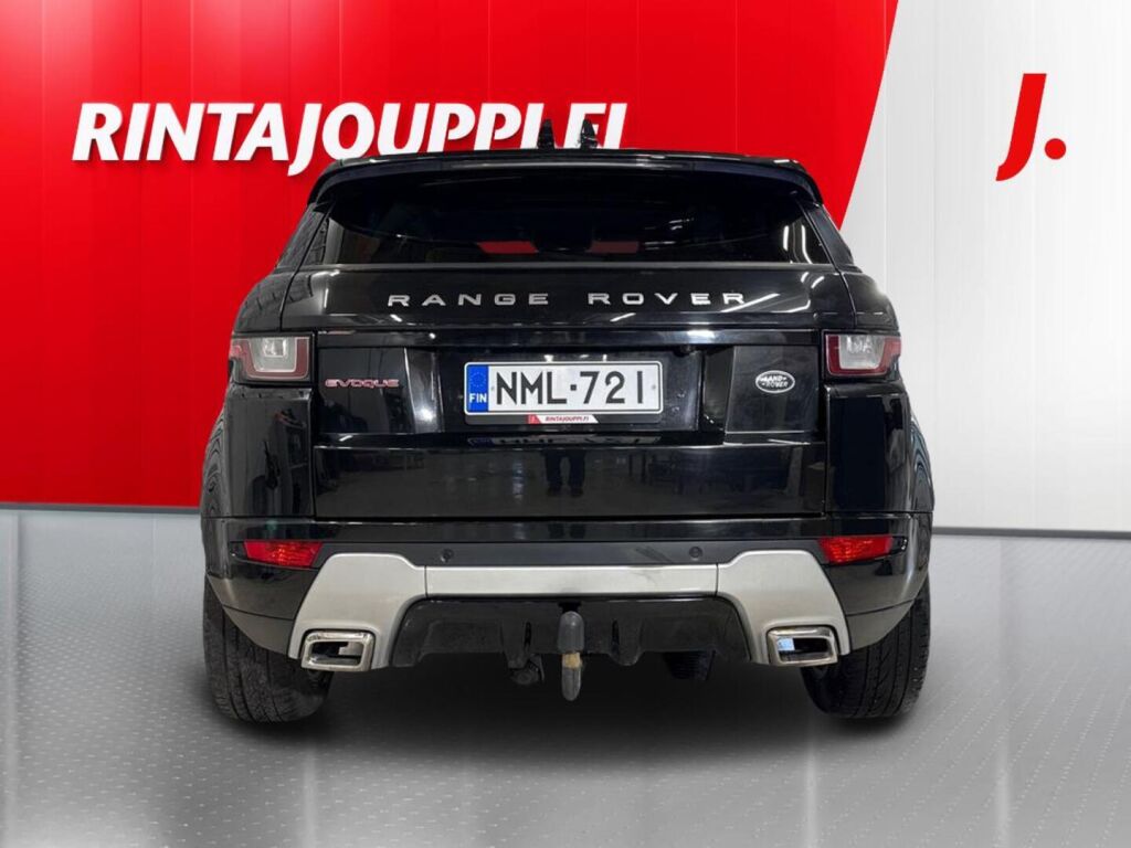 Land Rover Range Rover Evoque 2016 Musta