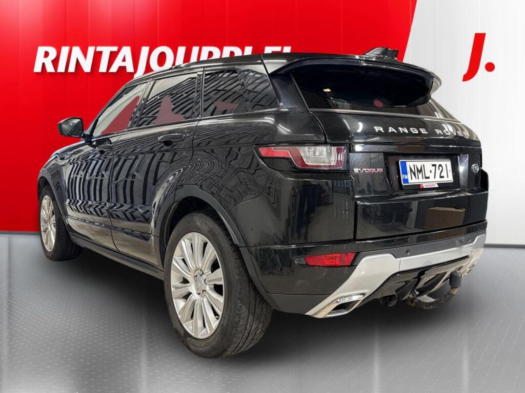 Land Rover Range Rover Evoque 2016 Musta
