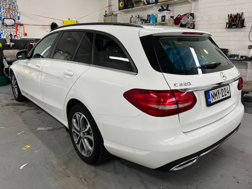 Mercedes-Benz C 2014 Valkoinen