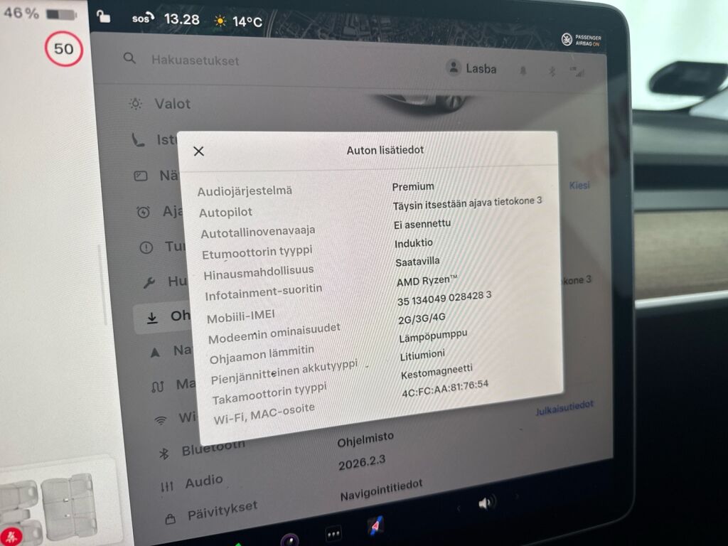Tesla Model Y 2022 Valkoinen