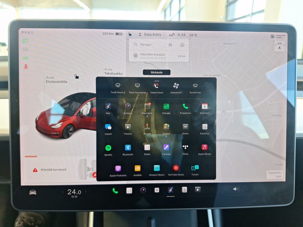 Tesla Model 3 2020 Punainen