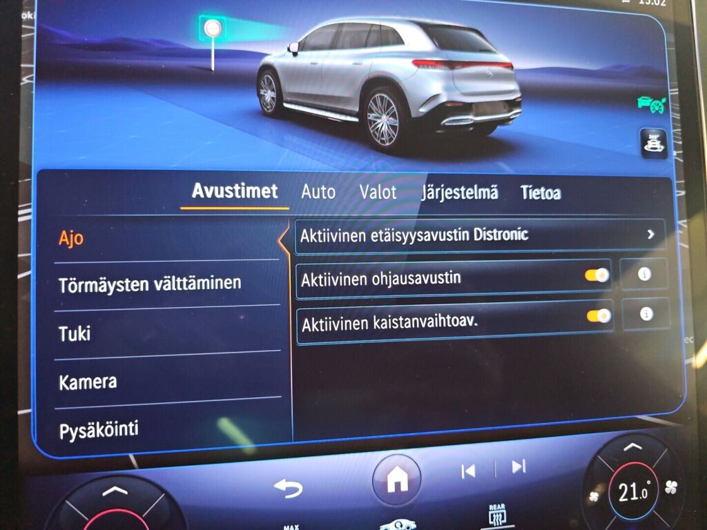 Mercedes-Benz EQS SUV 2023 Harmaa