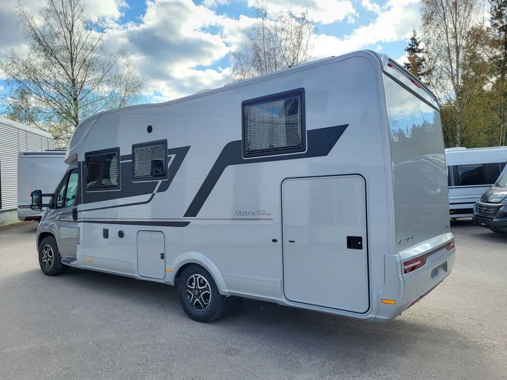 Adria MATRIX SUPREME 670 SL 2024 Harmaa