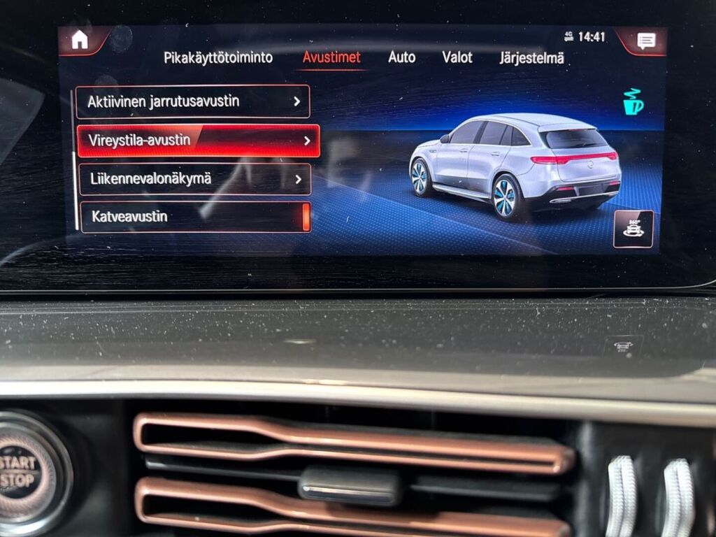 Mercedes-Benz EQC 2021 Musta