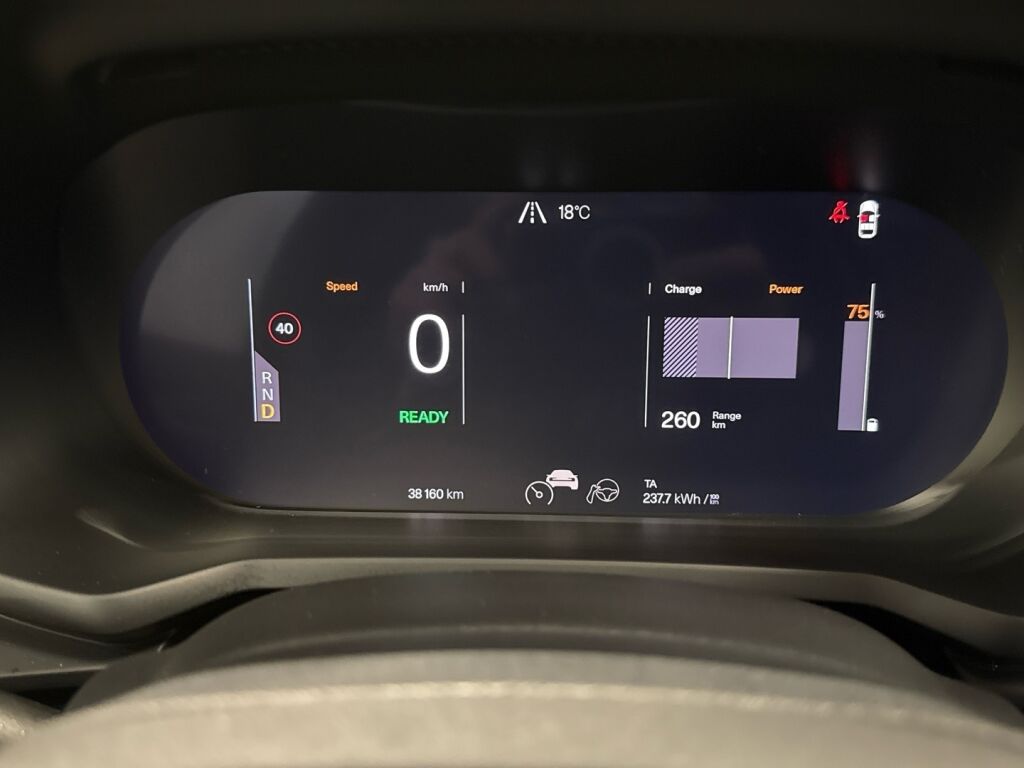 Polestar 2 2023 Snow