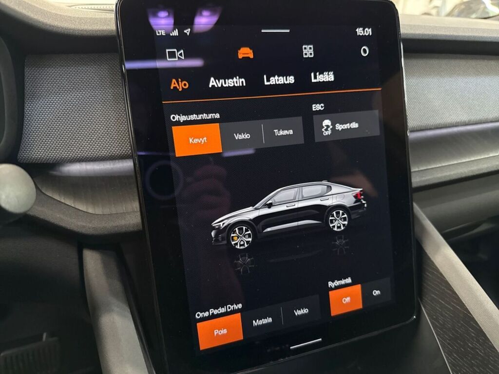 Polestar 2 2021 Musta